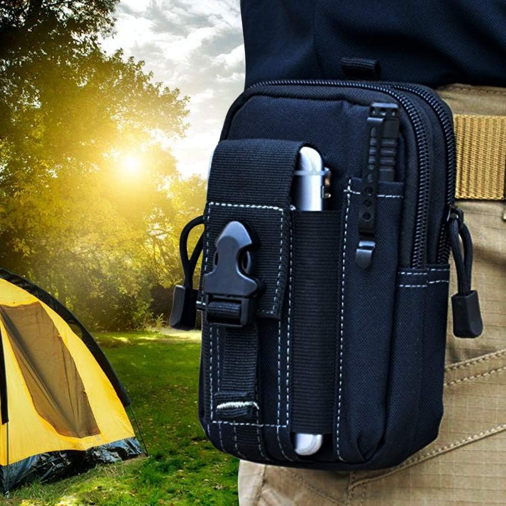 Edc Carry Fanny Pack - Borsa tattica Molle da cintura, marsupio