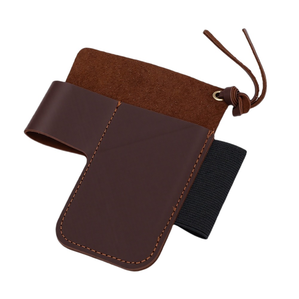 Edc Carry Clip - Fodero Multifunzione in Pelle Bovina Resistente