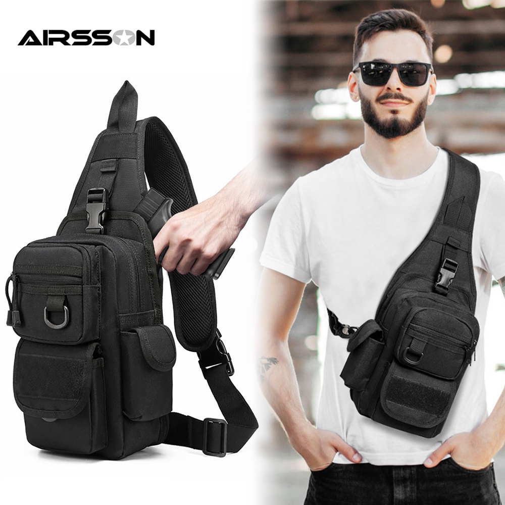 Borsa tattica per pistola Fond - Edc Concealed Carry Sling Bag recensione e prezzo