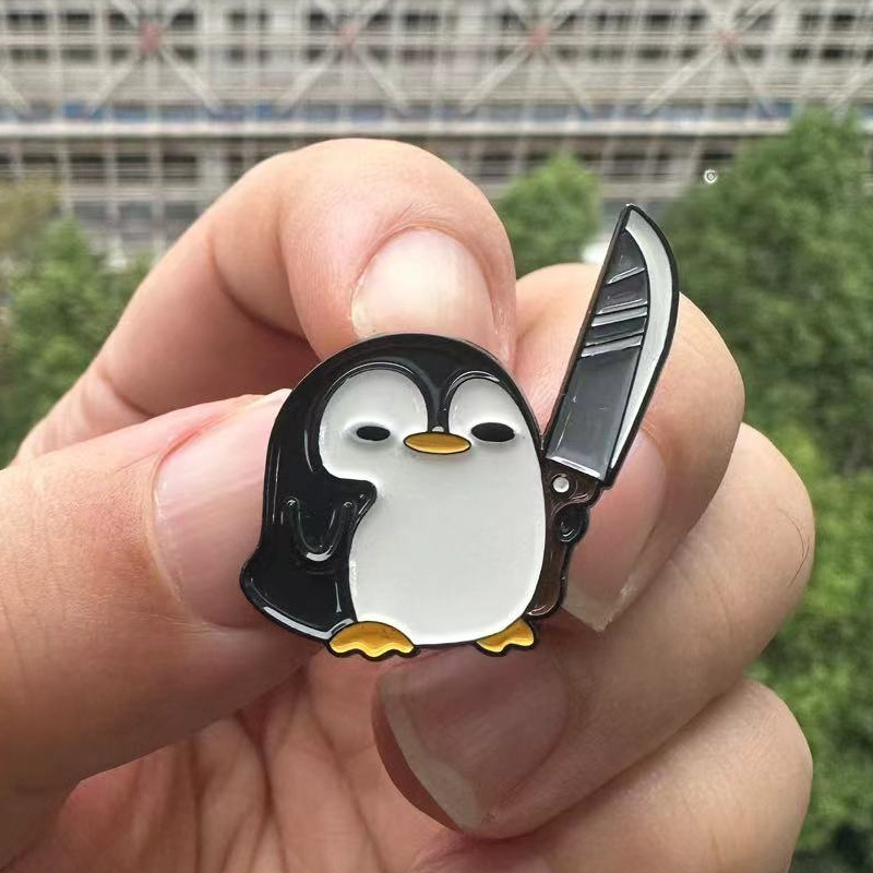 Divertente pinguino con spilla - Edc Everyday Carry Knives recensione e prezzo
